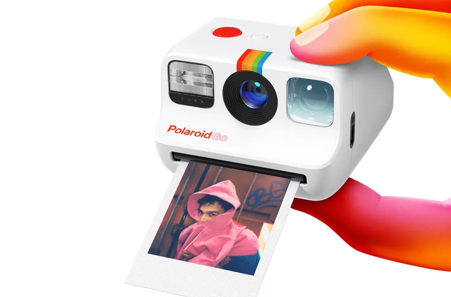 Aparat natychmiastowy Polaroid GO E-box czarny